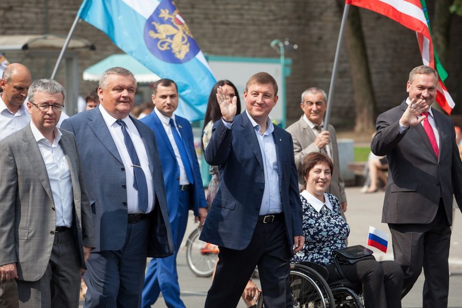 Губернатор Андрей Турчак принял участие в торжествах по случаю 1113-летия города Пскова (ФОТО)