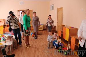 Открытие нового корпуса детского сада на ул. Р. Люксембург