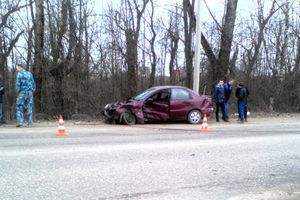 В Великих Луках на Октябрьском произошло ДТП (фото)