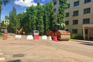 В Великих Луках перекрыто движение (ФОТО)