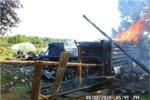 Грозы стали причиной нескольких пожаров в Псковской области (ФОТО)