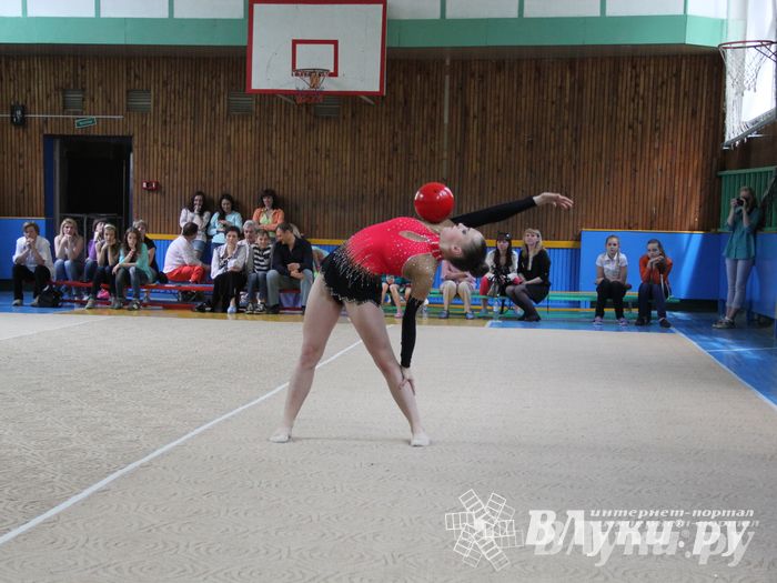 В Великих Луках прошло Первенство по художественной гимнастике (фото)