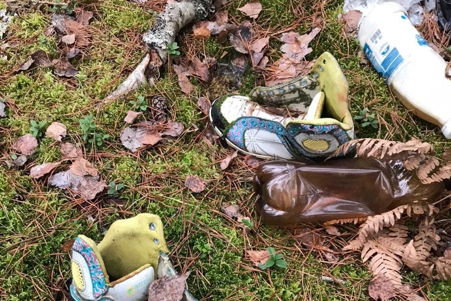 Великолукская семья навела порядок в Сенчитах (ФОТО)