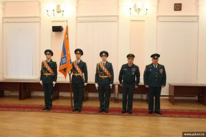 У спасателей Псковской области появилось собственное знамя (фото)