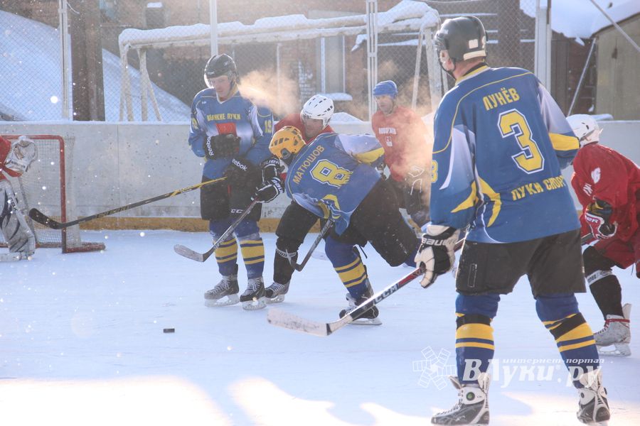 Великолукский хоккей: много забитых шайб и немного потасовок и разбитых лиц (фото)