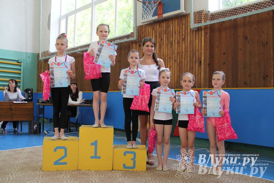 В Великих Луках прошло Первенство по художественной гимнастике (фото)