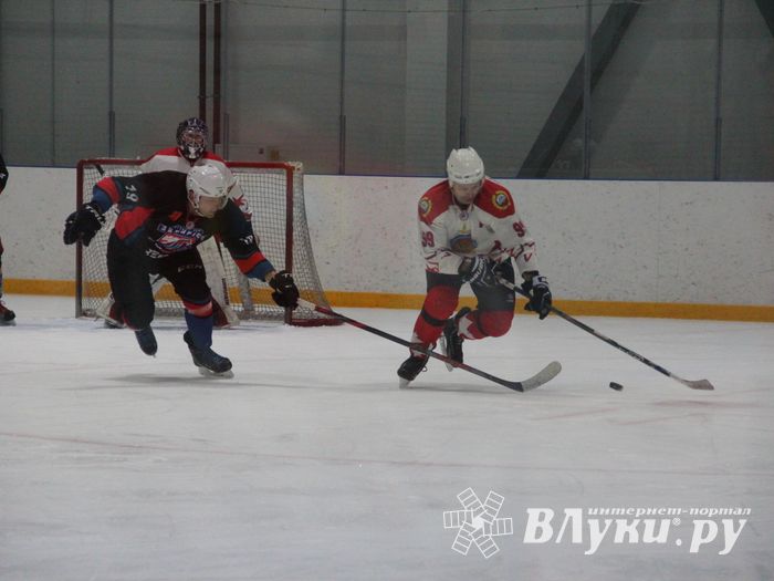 Матч НХЛ прошел в великолукском «Айсберге» (ФОТО)