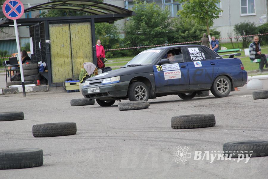 В Невеле состоялся финал по автоспринтслалому