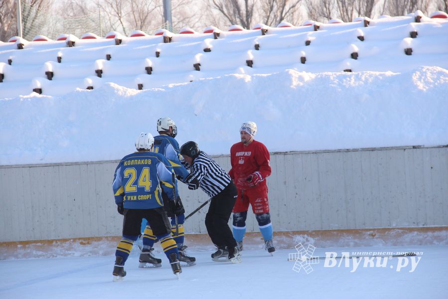 Великолукский хоккей: много забитых шайб и немного потасовок и разбитых лиц (фото)