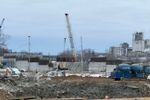В Великих Луках продолжается строительство путепровода (ФОТО)