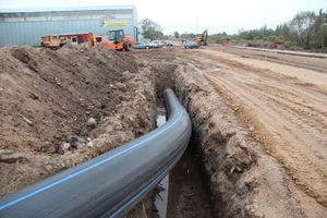 Строительство участка улицы Дружбы близится к завершению (ФОТО)