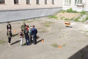 В 10 лицее прошла игра «Освобождение заложников» (ФОТО)