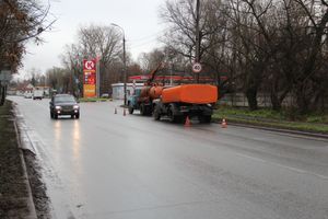 На пр. Гагарина временно затруднено движение (ФОТО)