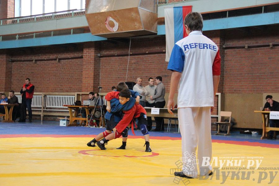 Состоялось Открытое первенство города Великие Луки по борьбе самбо