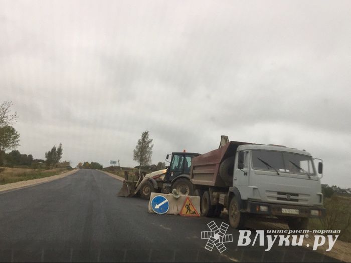 Ремонт участка трассы Рига-Москва: конец близок (ФОТО)