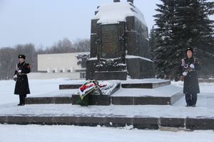 Десантники, участники сверхдальнего лыжного похода, прибыли в Великие Луки (ФОТО)