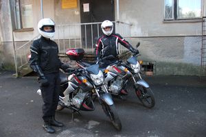 Мотопатрульные выехали на маршрут