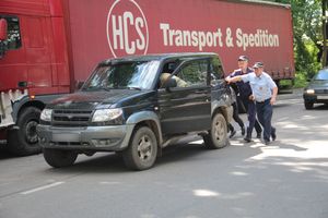 ДТП с фурой на Гагарина (ФОТО)