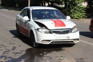 ДТП на улице Малышева в Великих Луках (ФОТО)