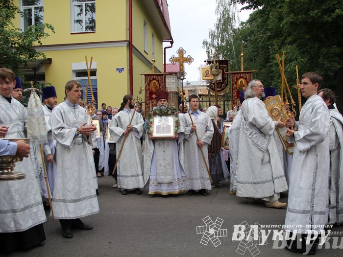 Крестный ход в честь Престольного праздника Вознесения Христова
