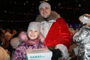 ТК «Первомайский» подарил великолучанам новогоднее волшебство (ФОТО)