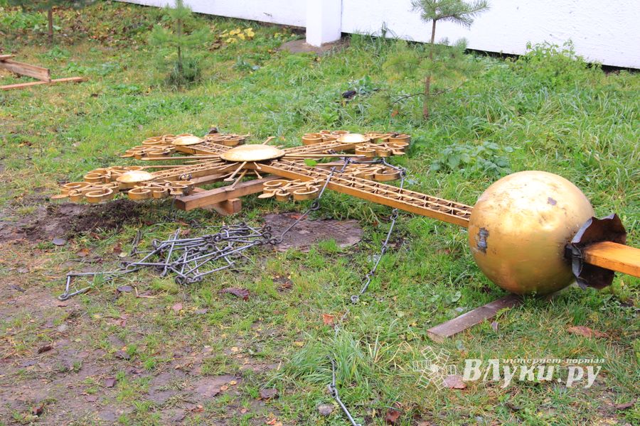 Новая глава-луковица появится на Свято-Вознесенском соборе в Великих Луках (ФОТО)