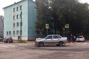 ДТП в Великих Луках на проспекте Октябрьском (ФОТО)
