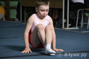 В Великих Луках состоялось Первенство по командной гимнастике (фото)