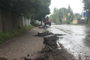 Фотофакт: ул Полярная и ул Дьяконова