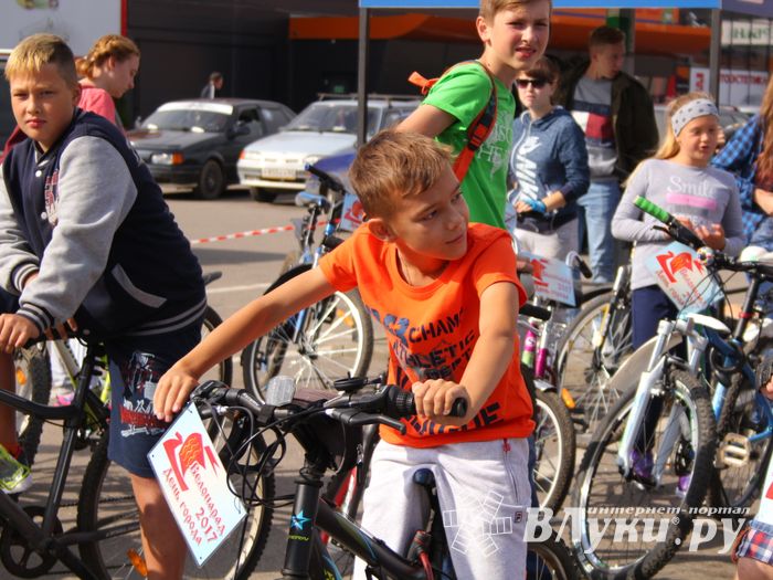 В Великих Луках прошёл Велопарад (ФОТО)
