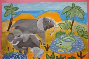 Рисунок ученицы детской школы искусств стал лучшим на Всероссийском конкурсе «Весна, весна!» (фото)