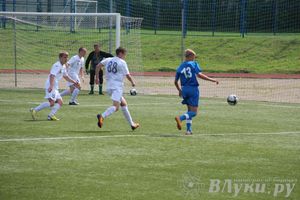 Футбольный матч в рамках Чемпионата Псковской области