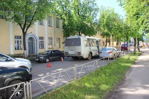 На улице Некрасова произошло ДТП (ФОТО)