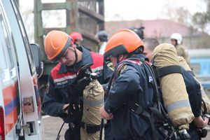 В Великих Луках тушили вагон поезда (ФОТО)