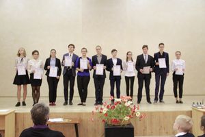 В великолукской школе № 13 чествовали лучших в спорте и учебе (ФОТО)