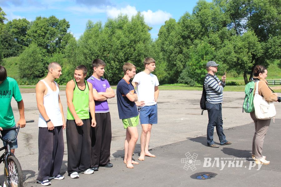 Открытие скейт-парка