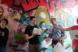 В Великих Луках прошел городской конкурс «Граффити — новый взгляд»