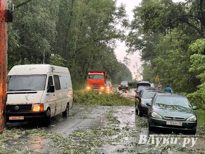 Весь ужас вчерашнего урагана в Великих Луках и районе (ФОТО, ВИДЕО)