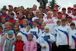 Великие Луки встретили олимпийских чемпионов (ФОТО)