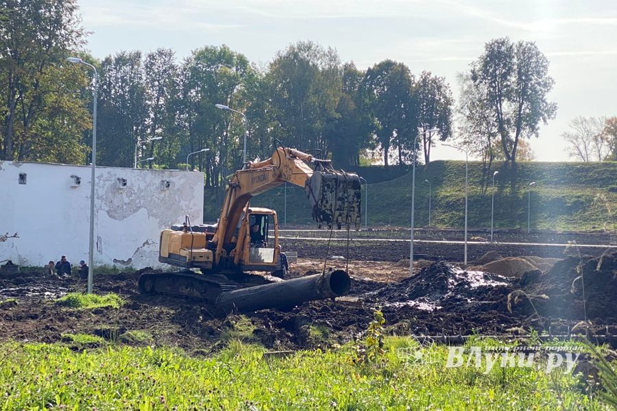 Новости со стройплощадки в Петровском парке (ФОТО)