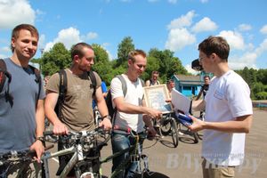 Сегодня состоялся Велопробег «Let's bike it» велопробег «Let's bike it»