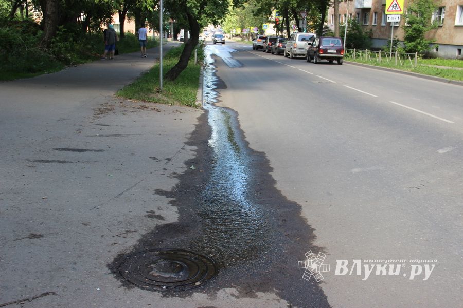 Проживающим на улице Энгельса великолучанам советуют запастись водой (ФОТО)