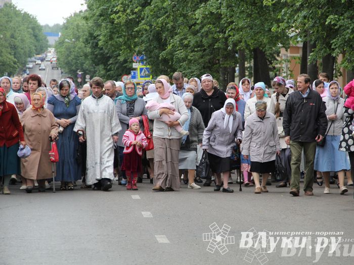 Крестный ход в честь Престольного праздника Вознесения Христова