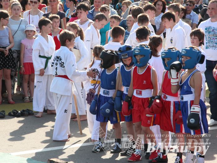 Спортивный фестиваль в День города