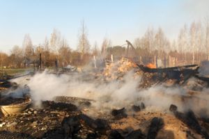 Несоблюдение правил пожарной безопасности привело к пожару (фото)