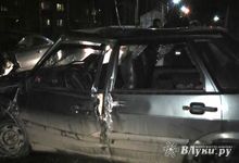 В Великих Луках столкнулись «ВАЗ 2115» и «Ауди А5» (ФОТО)