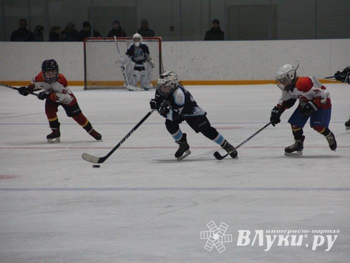Товарищескике хоккейные игры между детскими командами прошли в Великих Луках (ФОТО)