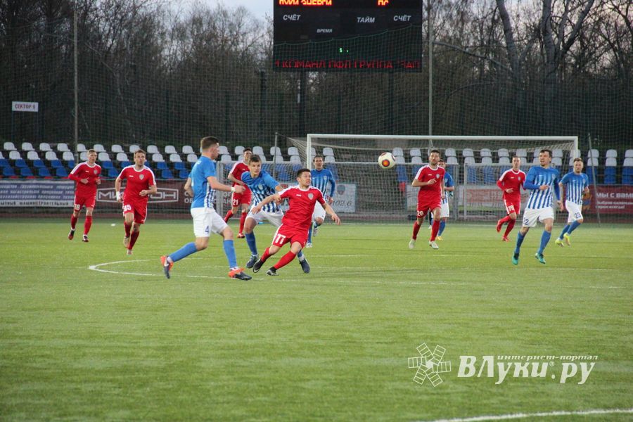 ФК «Луки-Энергия» сыграл вничью с командой «Псков-747» (ФОТО)