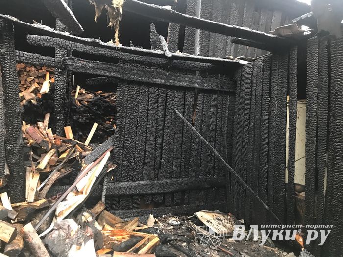 В результате поджога в Великих Луках пострадал 1 человек (ФОТО)