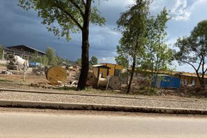 Новости со стройплощадки будущего госпиталя (ФОТО)